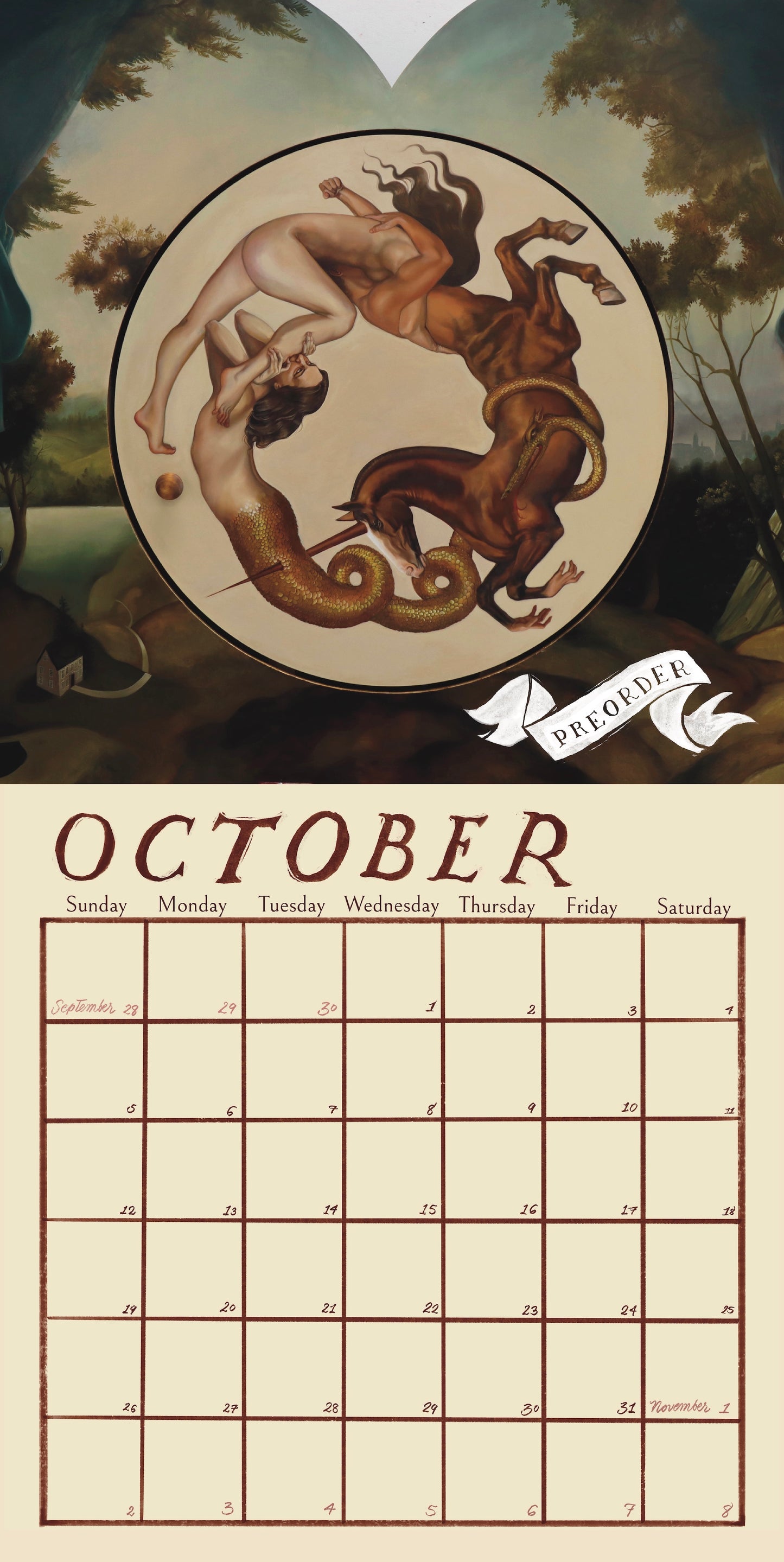 2025 Calendar Preorder